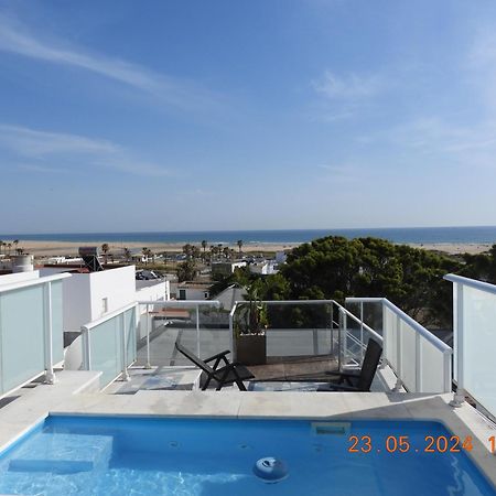 Aba Penthouse, Piscina&Azotea Privada Conil De La Frontera Exterior foto